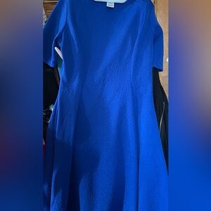 Blue unworn dress